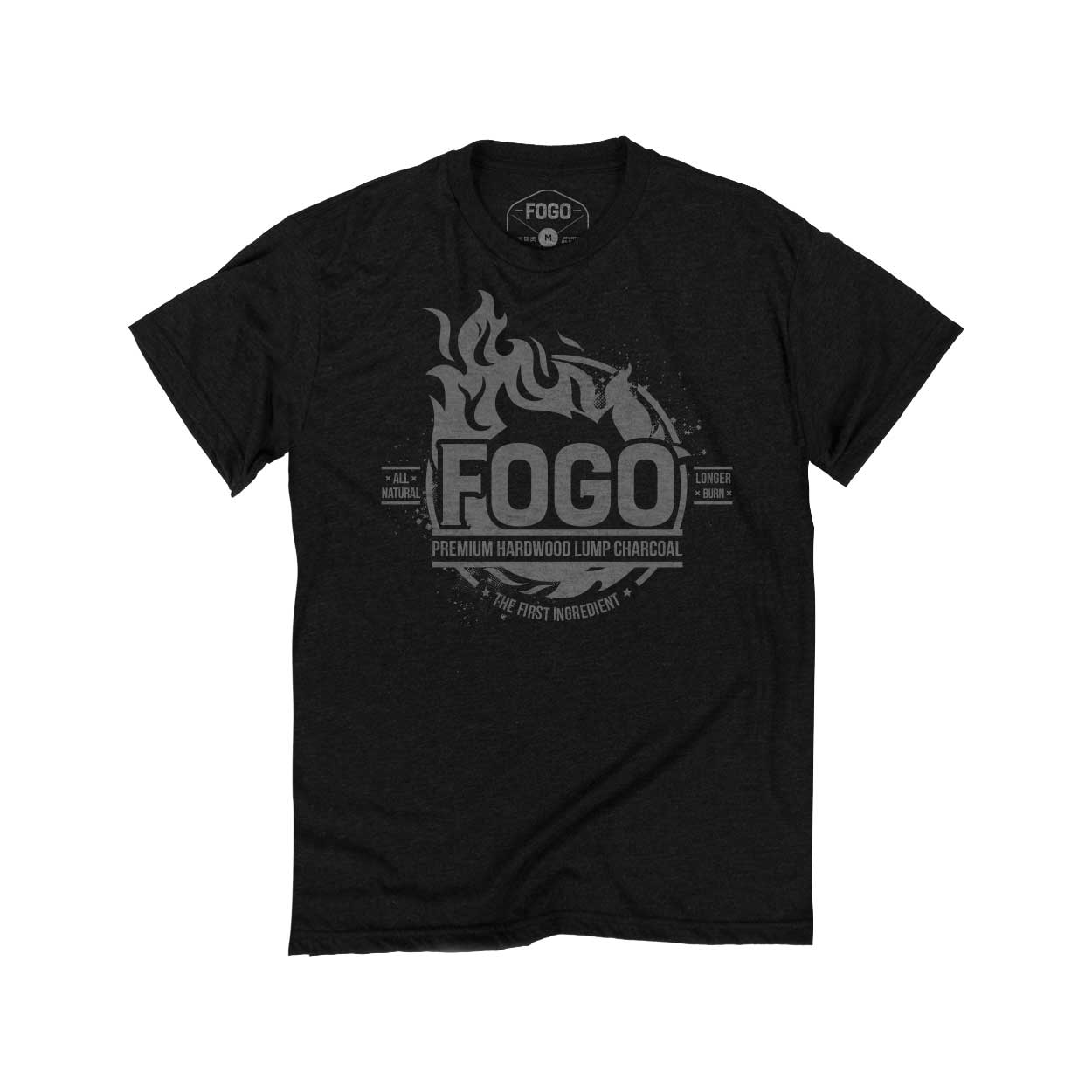 FOGO Monochrome Logo Shirt – FogoCharcoal.com 