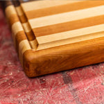 Rosewood Block American Flag Cutting Board