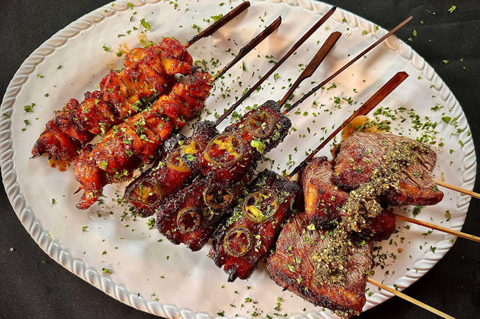 Meat On A Stick For New Years