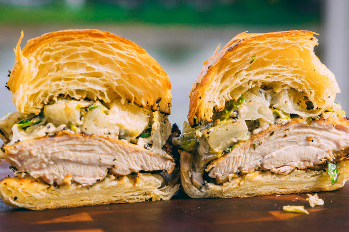 Mother’s Day Special! The VIRAL Chicken Caesar Chicken Sandwich…..On The Grill
