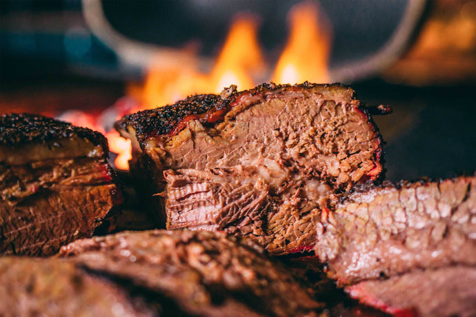 Big green egg brisket franklin clearance