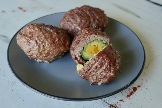 Smoked and Cheesy Avocado Bombs