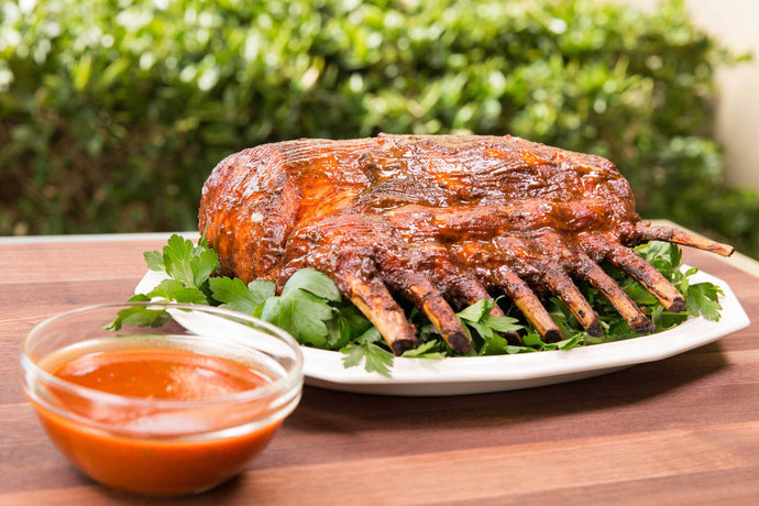 Barbecued Rack of Pork