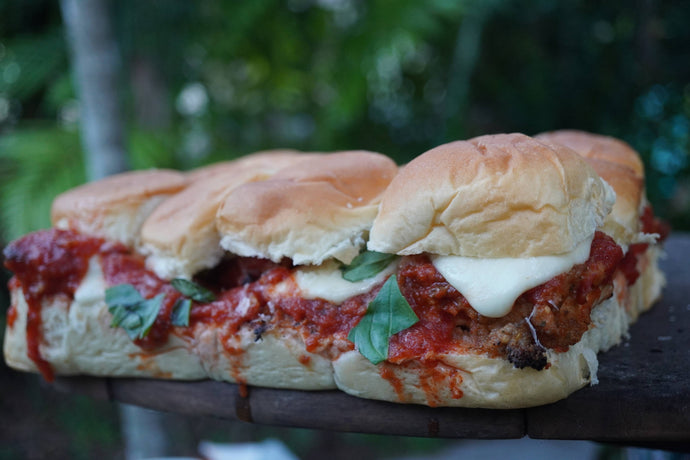 Chicken Parmesan Sliders