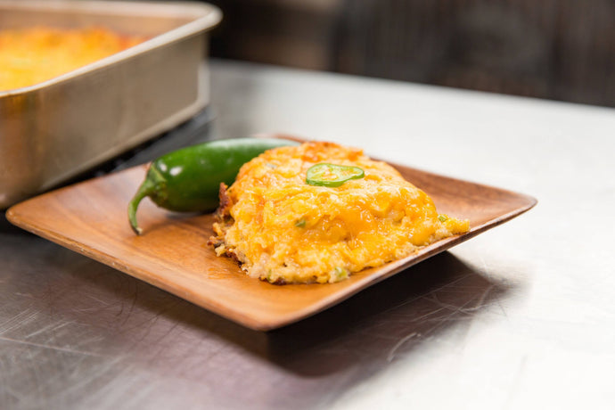 Cheesy Smoked Jalapeño Casserole