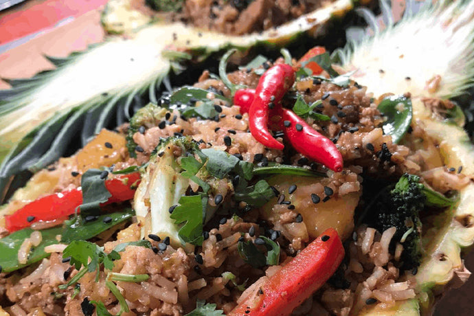 Teriyaki Tofu Fried Rice