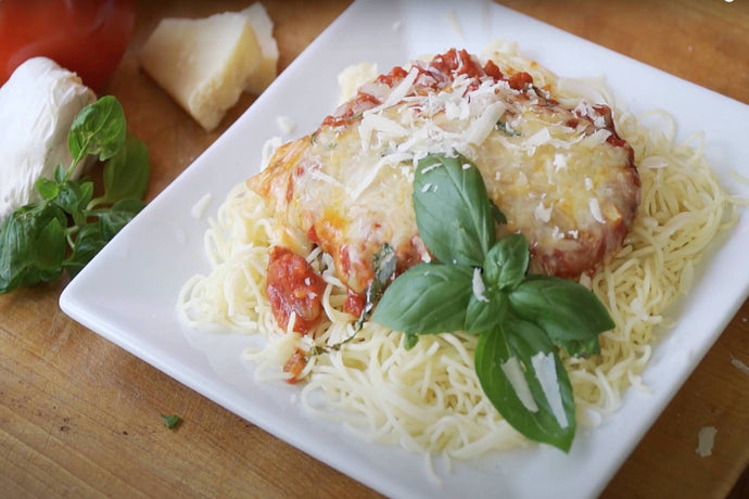 Grilled Chicken Parmesan