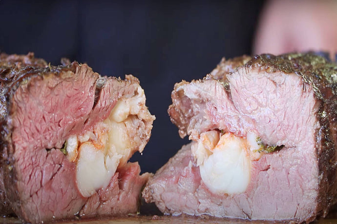 Lobster Stuffed Beef Tenderloin