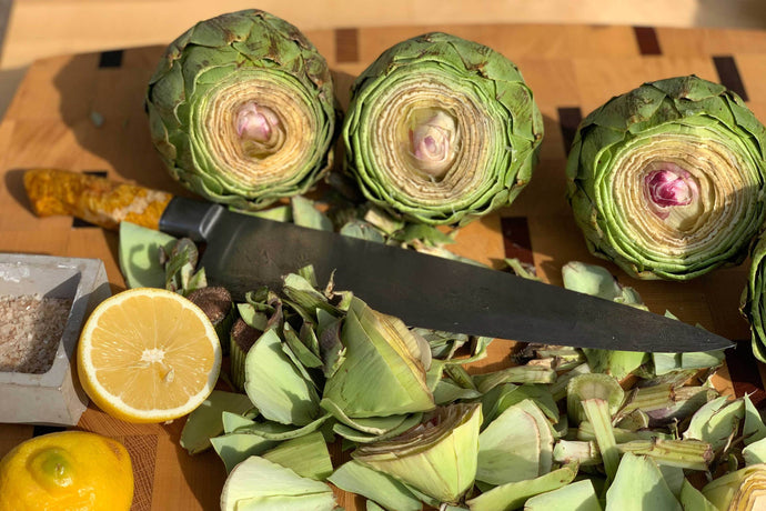 Grilled Artichokes