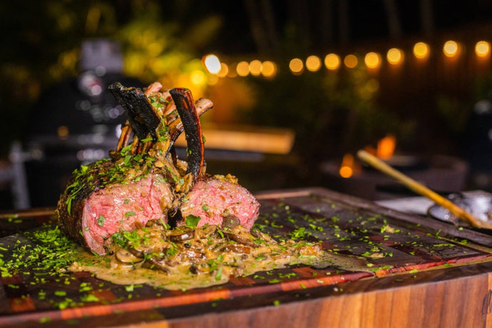 Delicious Elk Rib Rack