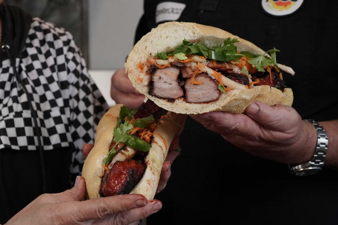 Tina Cannon’s Char Siu Banh Mi Sammich!