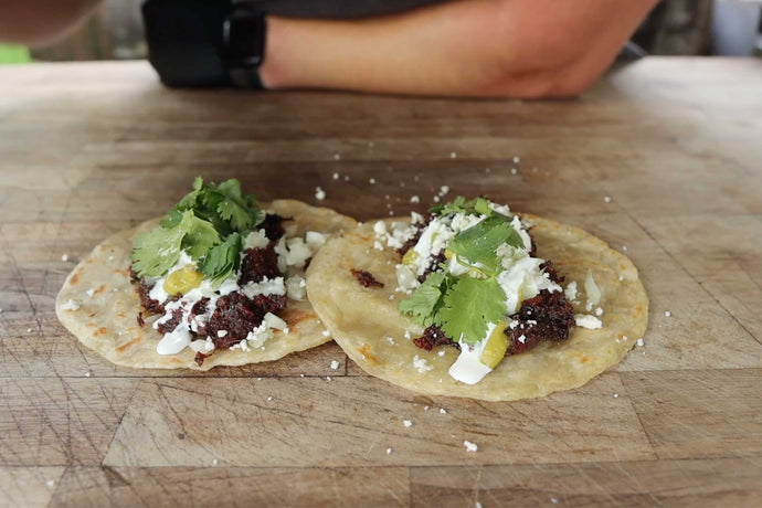 Smoked Beef Cheek Tacos