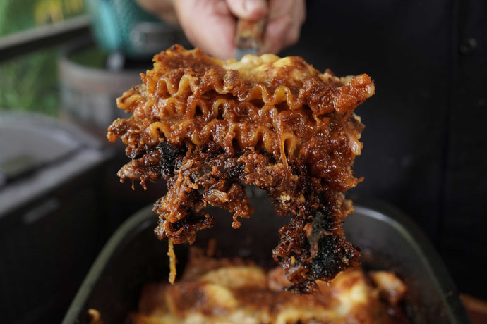 BBQ Brisket Lasagna