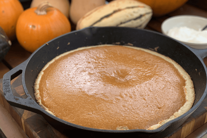 Baking Outside: Easy Outdoor Pumpkin Pie Recipe