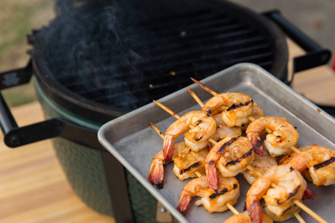 Grilled Sriracha Shrimp Skewers