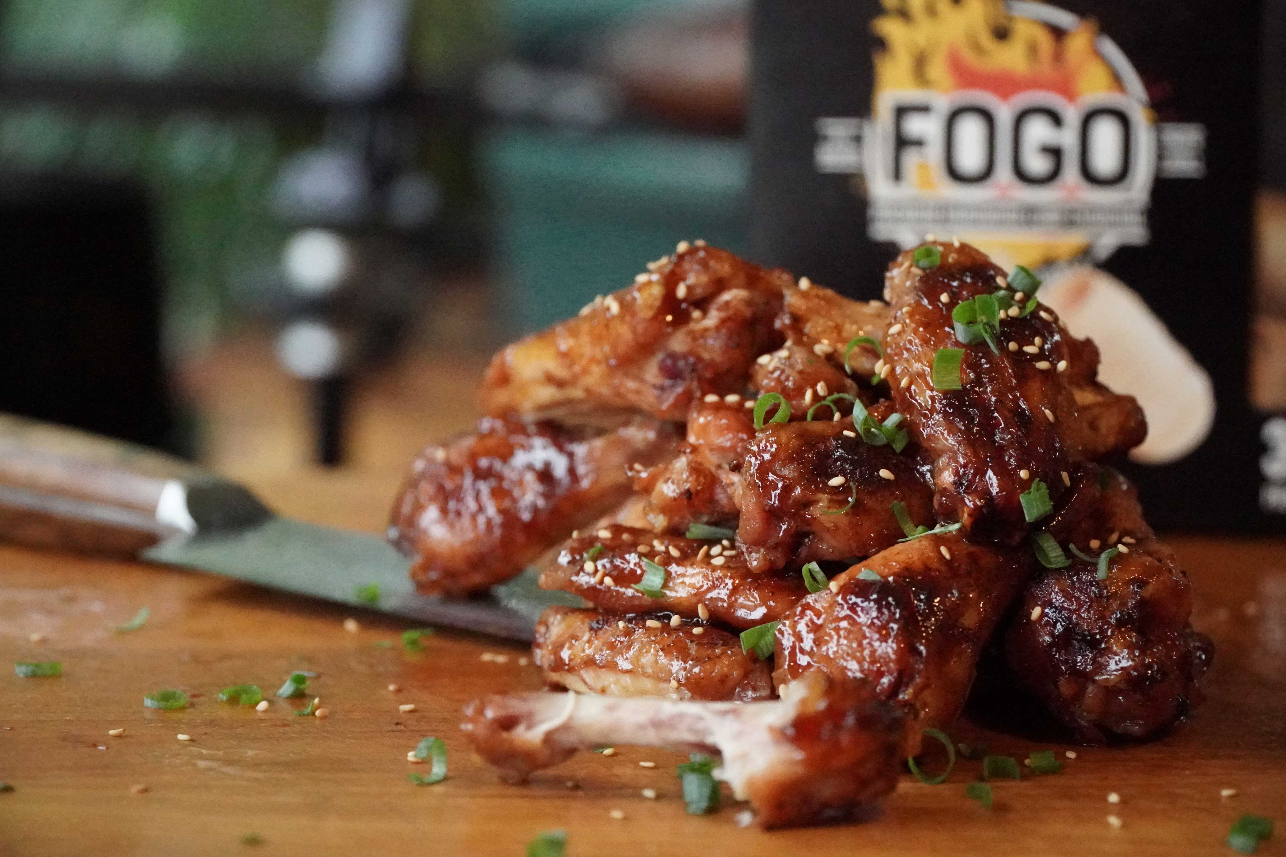 Crispy Vortex Wings on a er Kettle