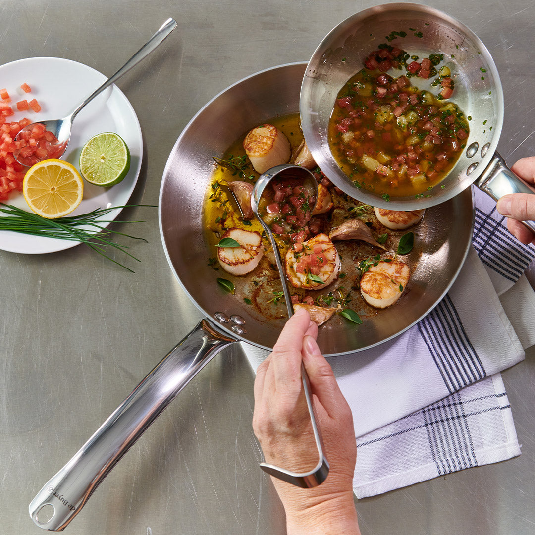 de Buyer - Alchimy 3-ply Stainless Steel Frying Pan 12.5"