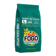 FOGO Brazilian Blend (Green Bag) Lump Charcoal - 17.6lbs