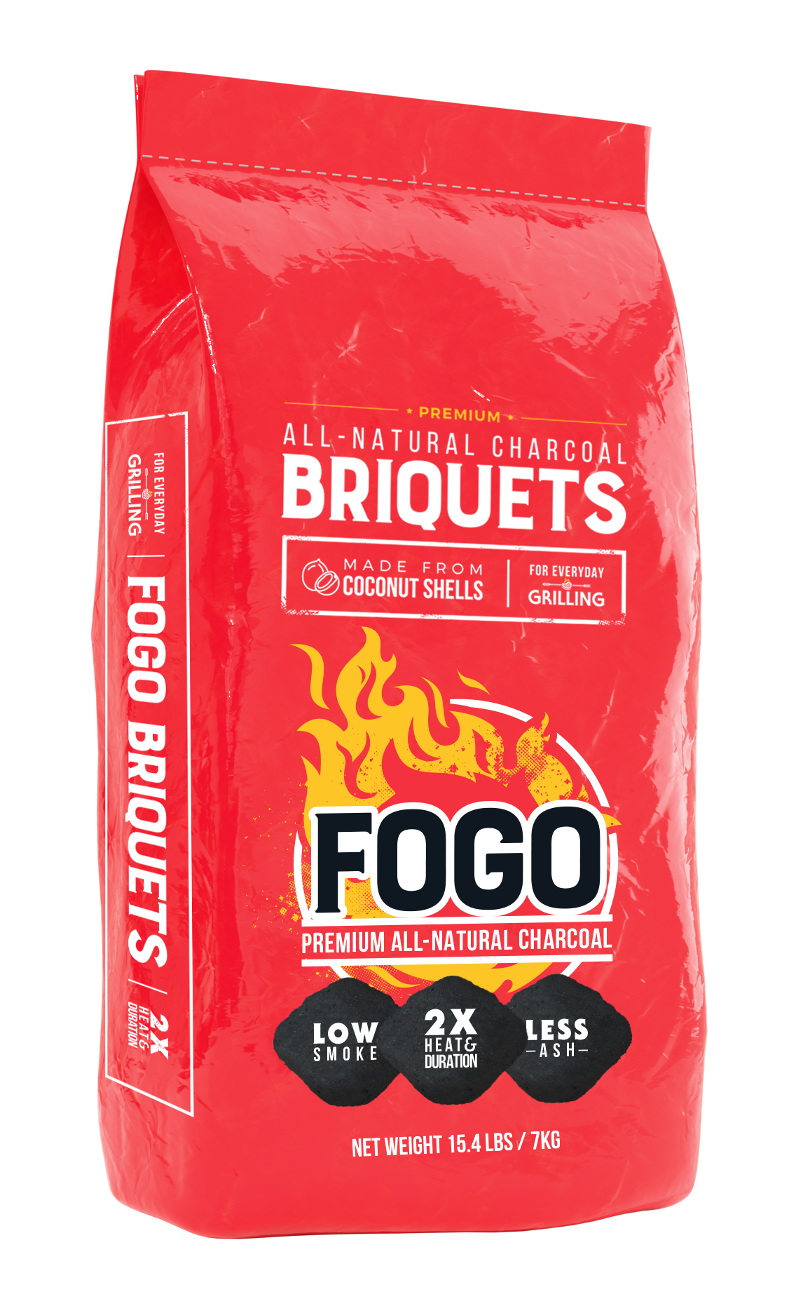 FOGO Briquets (2 bags of 15.4lbs)