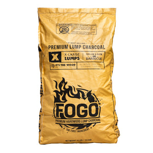 FOGO Super Premium (Gold Bag) Lump Charcoal - 35LBS