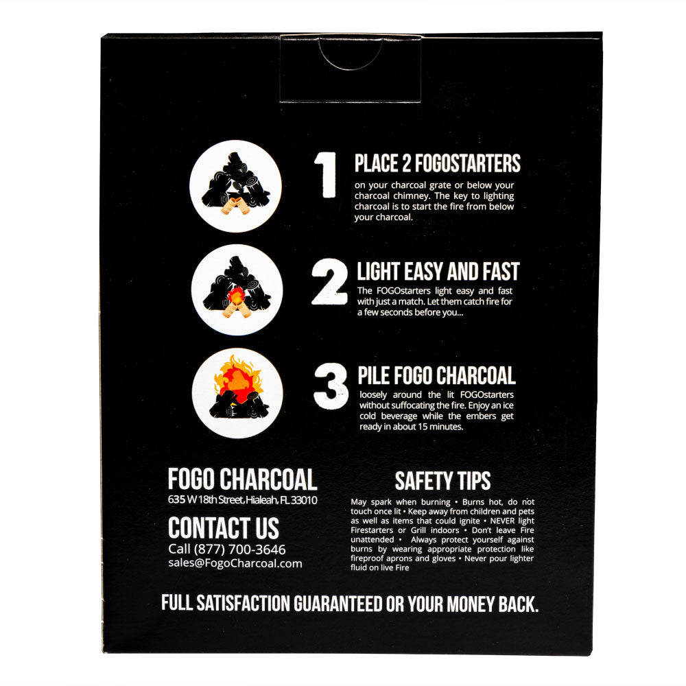 FOGOStarters Natural Firestarters – FogoCharcoal.com