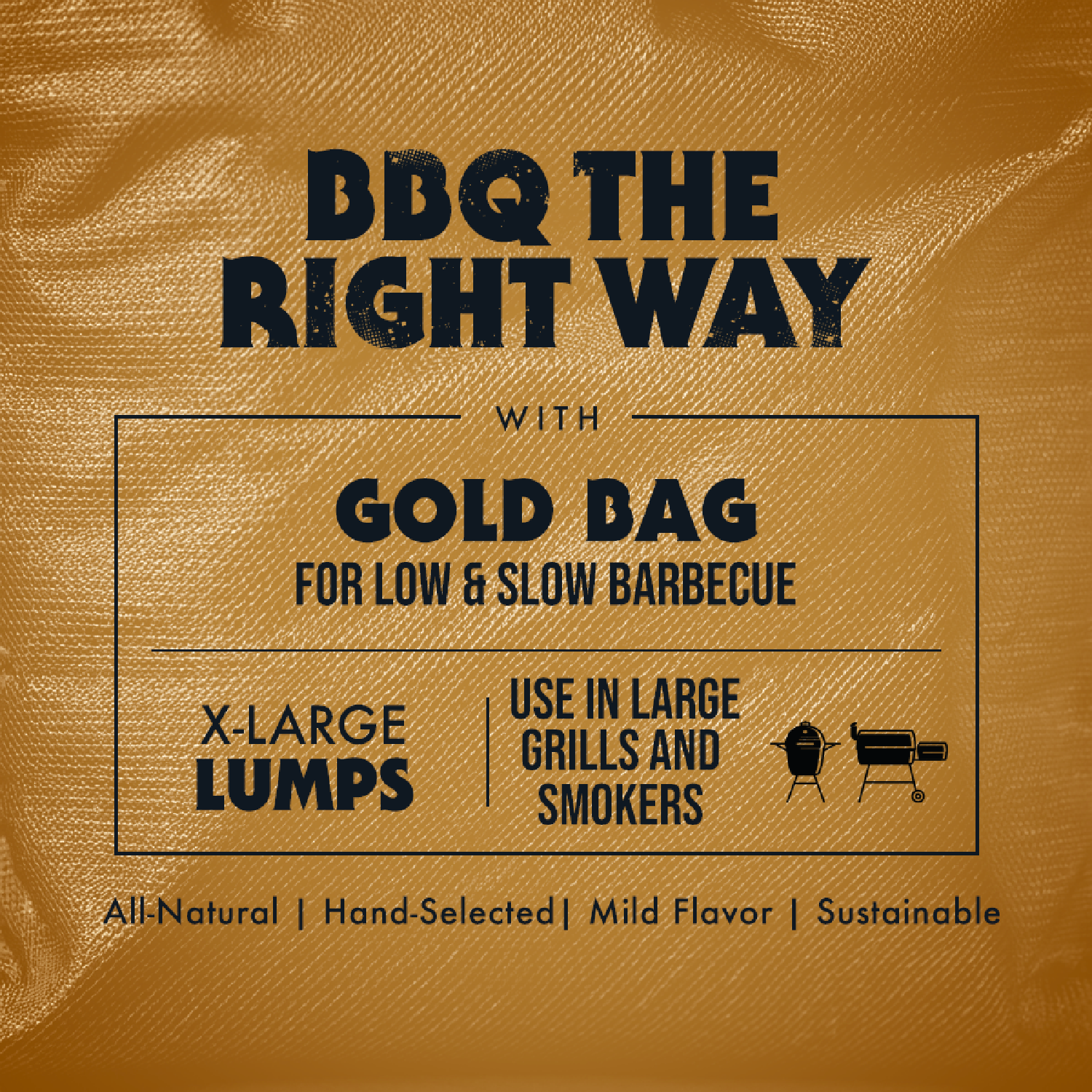 FOGO Super Premium (Gold Bag) Lump Charcoal - 35LBS – FogoCharcoal.com