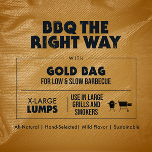 FOGO Super Premium (Gold Bag) Lump Charcoal - 35LBS – FogoCharcoal.com