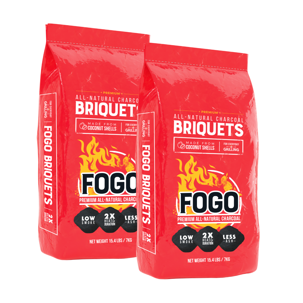 FOGO Briquets (2 bags of 15.4lbs)