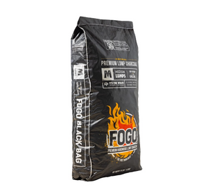 FOGO Premium Black Bag 35 LB - Medium Sized Pieces for Everyday Grilling
