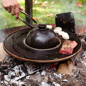 plant pot bbq Römertopf