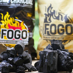 FOGO Premium (Black Bag) Lump Charcoal - 17.6LB