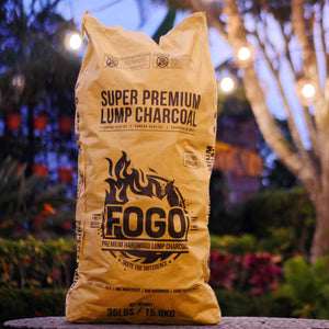 FOGO Super Premium (Gold Bag) Lump Charcoal - 35LBS