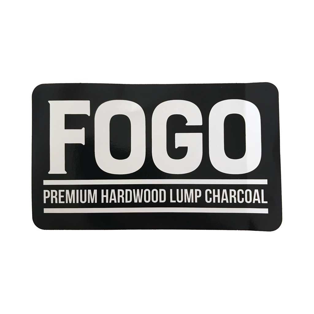 Fogot Sticker FOGO Fan Pack (Sticker + Koozie) – FogoCharcoal.com