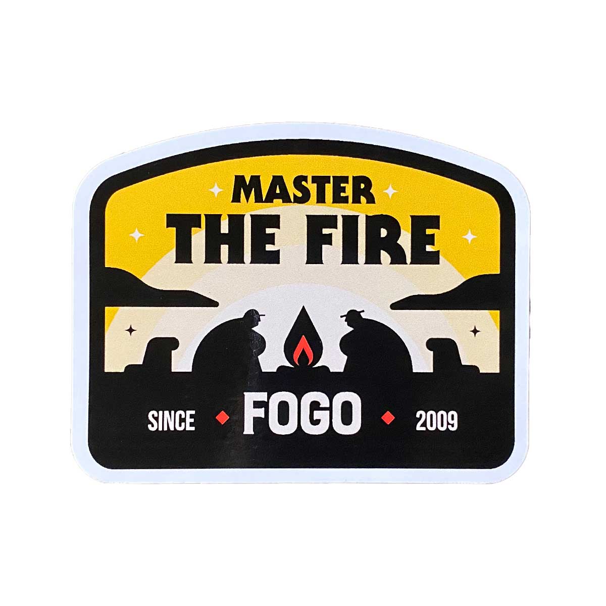 FOGO Master the Fire Sticker