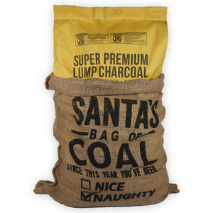 Santa Bag of Coal bundle with Super Premium Gold Bag